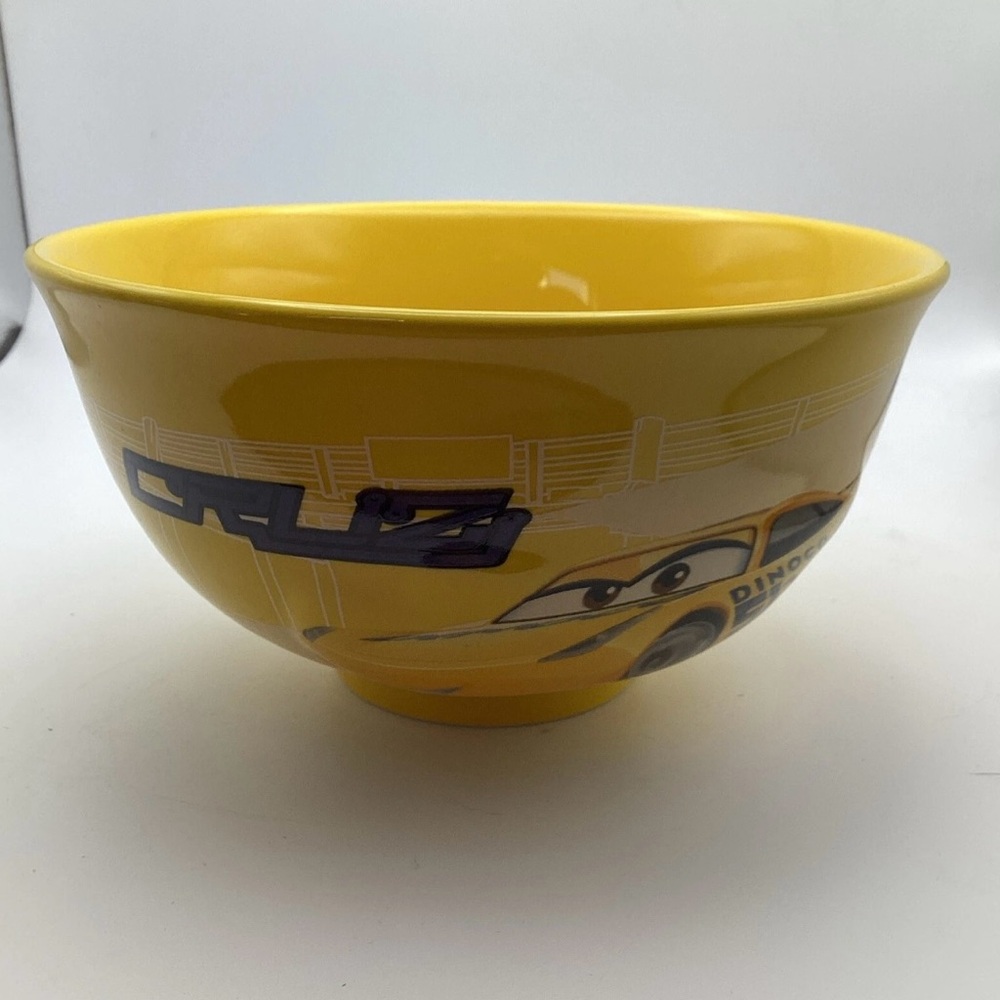 Disney Pixar 30 years 7-11 Limited Ceramic Bowl Cruz Ramirez Cars 3 Japan